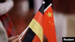 中國和德國國旗