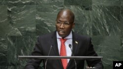 Domingos Simões Pereira, primeiro-ministro da Guiné-Bissau, na Assembleia Geral da ONU