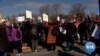 Dozens Arrested as Impeachment Demonstrators Clog US Capitol Steps