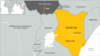 Dadaab, Kenya map