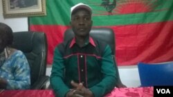 ASecretario provincial da UNITA Mardanês Calunga