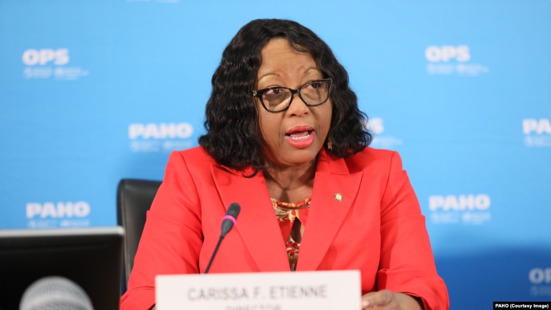 Carissa Etienne, directora de la Organización Panamericana de la Salud (OPS).