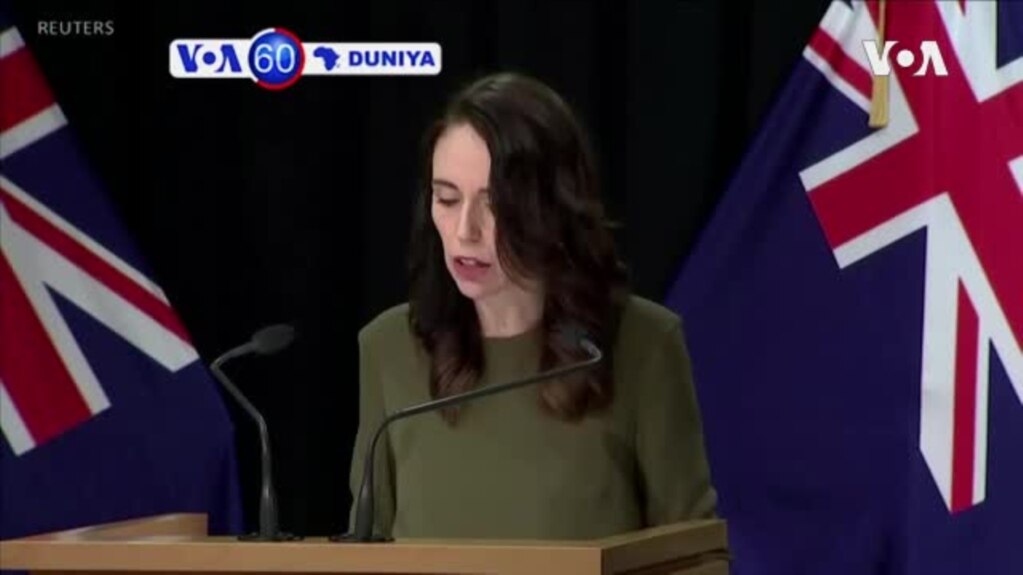 VOA60 DUNIYA: A New Zealand Firai Minita Jacinda Ardern ta dage zaben kasar da wata daya zuwa 17 ga watan Oktoba