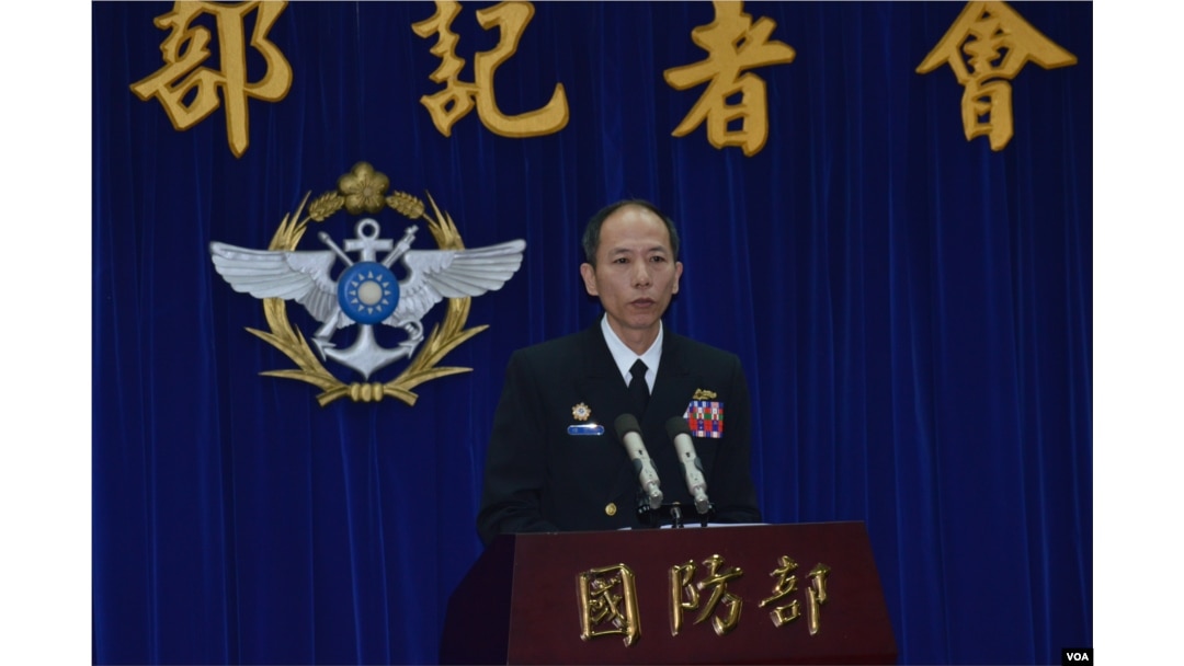 台灣國防部梅家樹少將(美國之音申華拍攝)