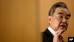 資料照：中國國務委員兼外交部部長王毅