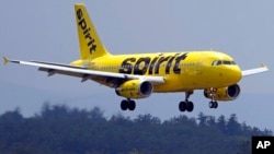ARHIVA: Avion kompanije Spirit erlajns (Foto: AP Photo/Charles Krupa)