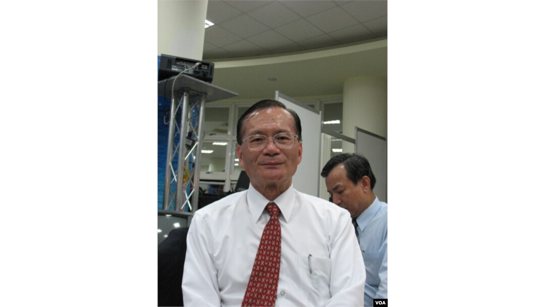 台灣海巡署署長王進旺(美國之音申華拍攝)