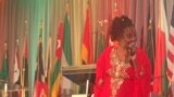 Mwanamuziki wa Kenya Anna Mwalagho alipokuwa kwenye Africa Day Africa Day Washington, May 27, 2016.