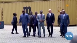 Biden encerra visita a Angola com paragem no terminal de comboios do porto do Lobito