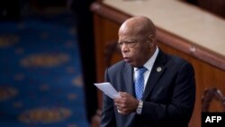 El representante demócrta por Georgia John Lewis fue uno de los líders de las protestas en Selma, Alabama, en 1965.