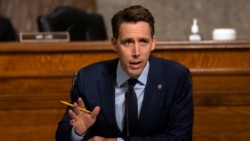 資料照：共和黨聯邦參議員霍利（Sen. Josh Hawley, R-MO）