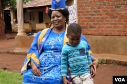 Aidah Deleza, also called Senior Chief Chikumbu, says she has banned Kusasa Fumbi or "removing the dust" component from the girls' initiation ceremonies. (L Masina/VOA)