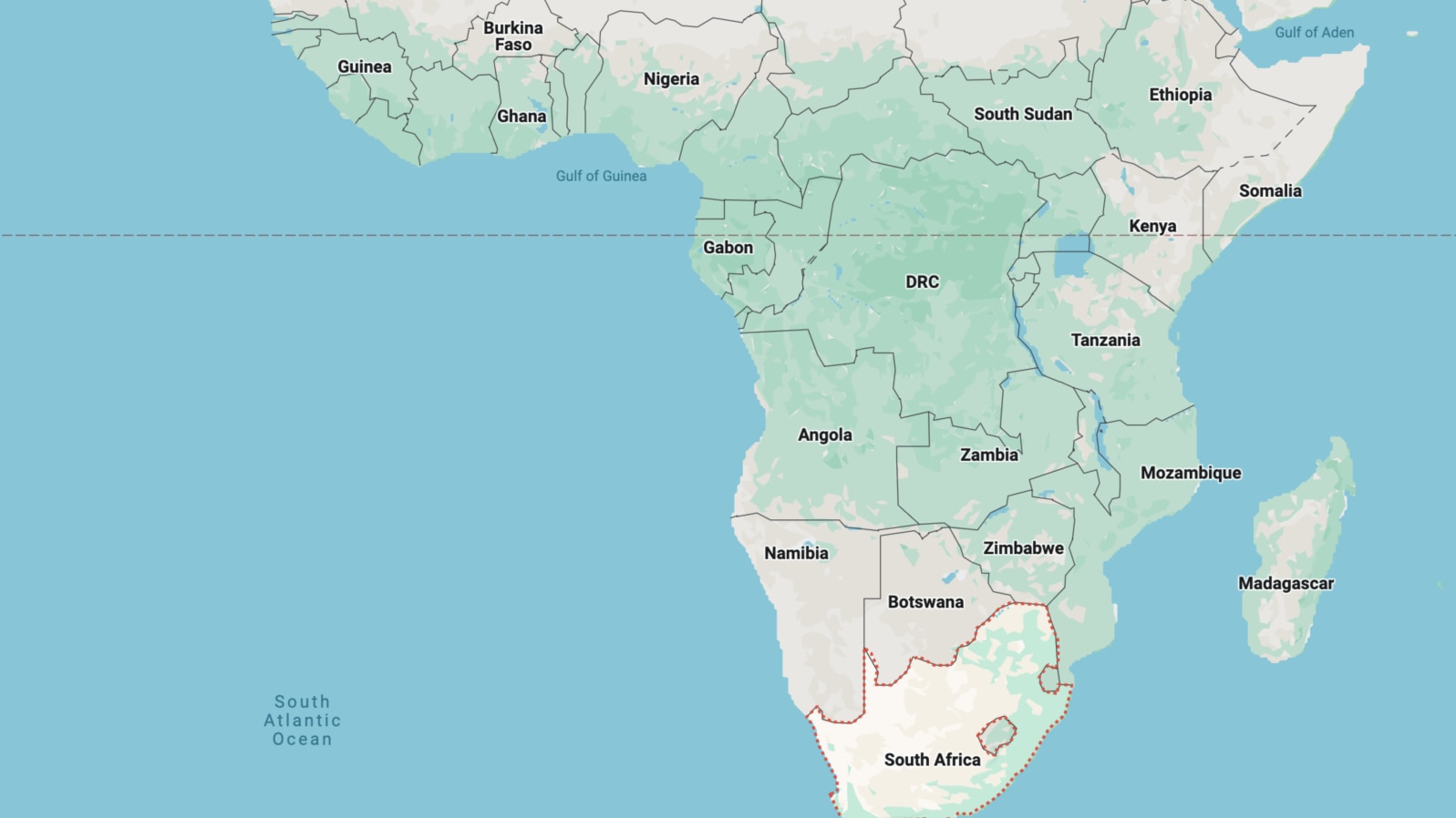 Map of Africa