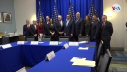 Pompeo se reúne con el exilio venezolano en Miami