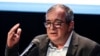 El excomandante de las Fuerzas Armadas Revolucionarias de Colombia (FARC) Rodrigo Londoño, alias 'Timochenko', habla durante un evento en la Comisión de la Verdad para conmemorar a las víctimas del conflicto armado en Bogotá, Colombia, el 23 de junio de 2021.