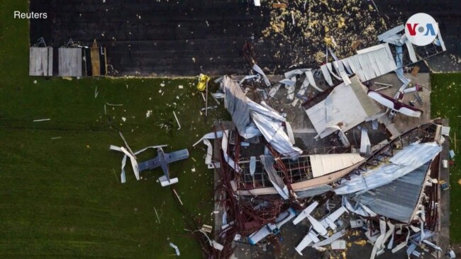 En Fotos: Los destrozos del huracán Laura a su paso por Texas y Luisiana