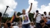 Women March Against Maduro's Government in Venezuela