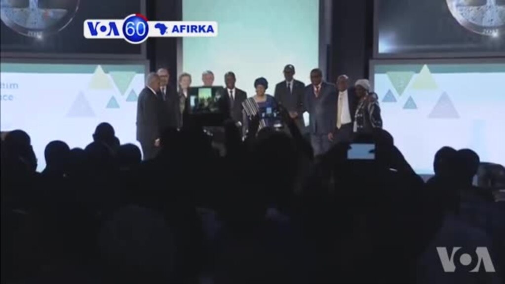 VOA60 Afirka: Tsohuwar Shugabar Kasar Laberiya Ellen Johnson Sirleaf, Ta Sami Kyautar Ibrahim MO Ta Shekarar 2017