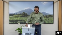 የሩዋንዳው ፕሬዝዳንት ፖል ካጋሜ