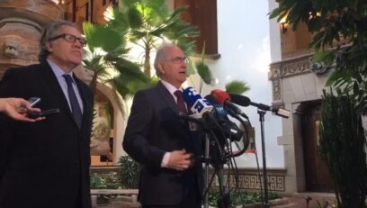 Almagro da la bienvenida a Ledezma en la OEA