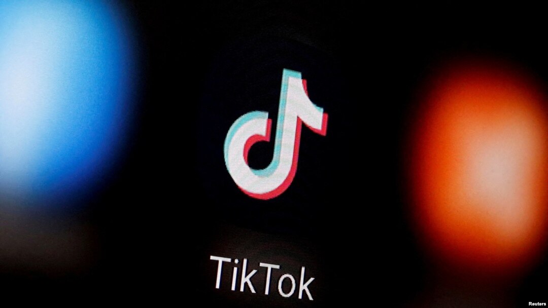 智能手機上的TikTok應用程序。