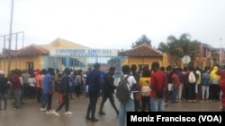 Arquivo: Estudantes da Universidade Kimpa Vita, Uíge, Angola