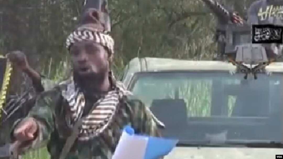 Shugaban ‘yan kungiyar Boko Haram Abubakar Shekau.