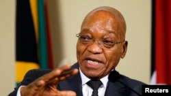 Presidente sul-africano, Jacob Zuma 