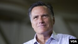 Candidato Republicano Mitt Romney