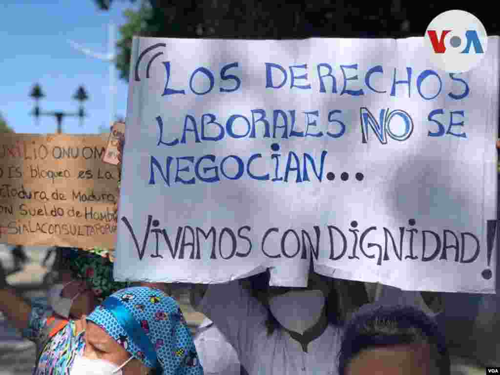 Amnistía Internacional advirtió este miércoles que las enfermeras venezolanas corren un alto riesgo de contagiarse de COVID-19 por la insuficiencia de equipos protectores, además de sufrir de sobrecarga de trabajo por falta de personal.