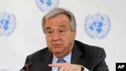 Shugaban Majalisar Dinkin Duniya Antonio Gutteres