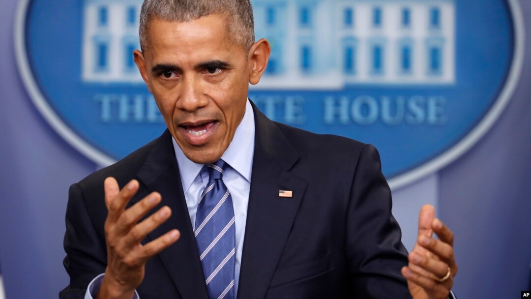 El presidente Obama señaló que trabajará con los países aliados para oponerse a cualquier esfuerzo de Rusia por desestabilizar las normas internacionales de comportamiento.