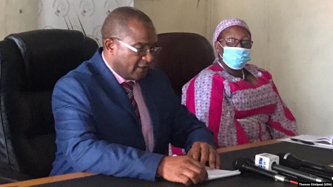 UMnu. Douglas Mwonzora loNkosazana Thokozani Khupe