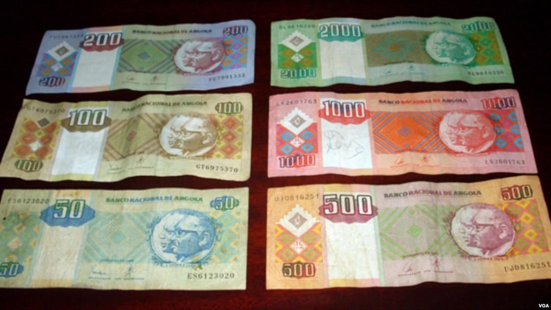 Kwanzas angolanos
