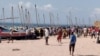 Deslocados de guerra chegam a Pemba, Cabo Delgado, Moçambique (Foto de Arquivo)