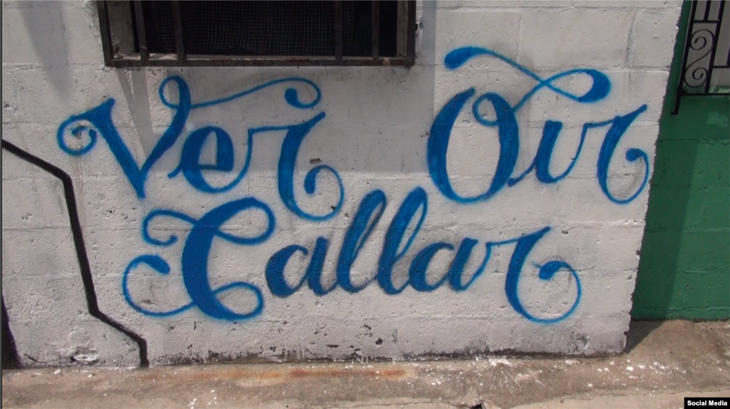 "Ver, oír y callar" mensaje intimidatorio de la MS13 en El Salvador y Estados Unidos.