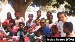 Internas do Lar feminino Nossa Senhora das Mercês, Malanje, Angola
