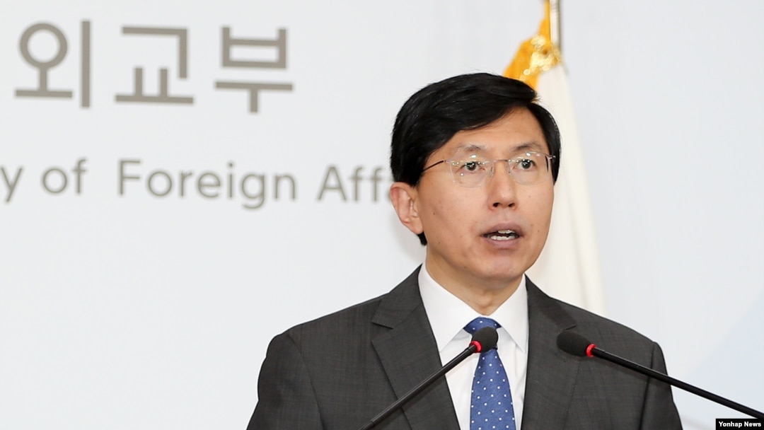 조준혁 한국 외교부 대변인.