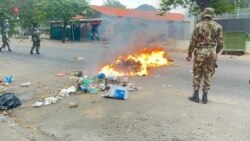 Manifestantes presos em frente à embaixada de Moçambique em Luanda -2:27
