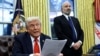 Trump signs executive orders on steel, aluminum tariffs