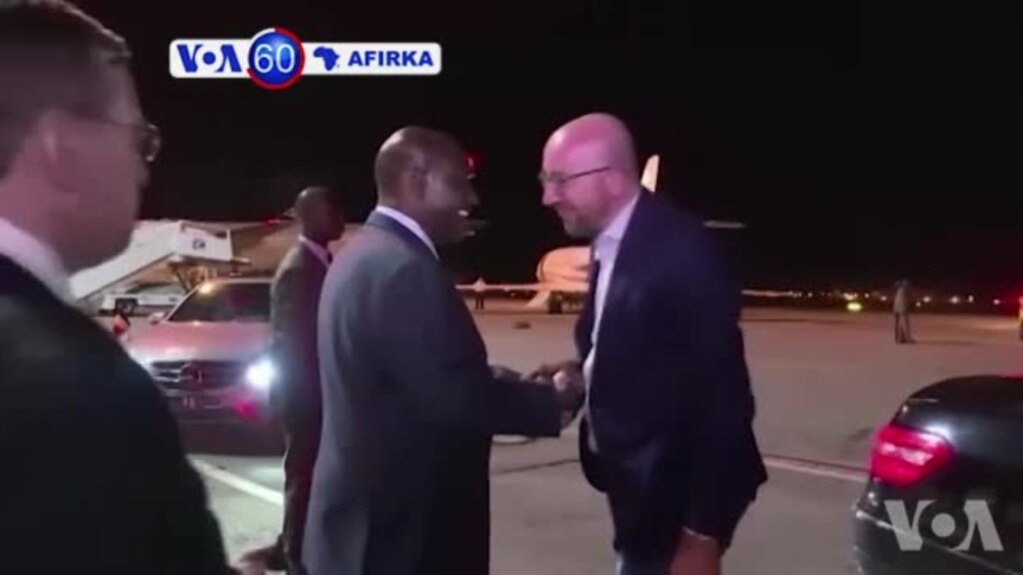 VOA60 AFIRKA: A Ivory Coast Shugabanni Fiye Da 80 Daga Kasashen Africa Da Tarayyar Turai Ne Suka Taru a Kasar