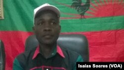 Mardanês Calunga, secretário provincial da Unita em Malanje, Angola