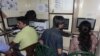 A cyber cafe in Kolkata. Many young Indians watch porn online at cyber cafes, authorities have reported. (Shaikh Azizur Rahman for VOA News)