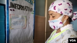 Personal sanitario agotado por la pandemia