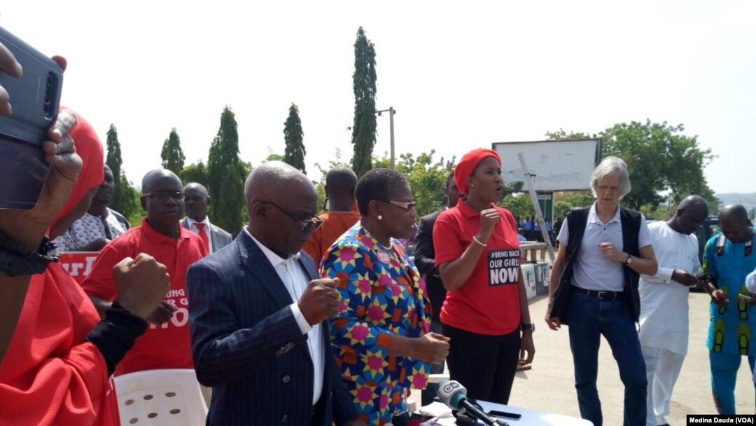  Gangamin BBOG a Abuja akan 'yan matan da aka kara sacewa