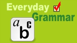 Grammar and Cleaning