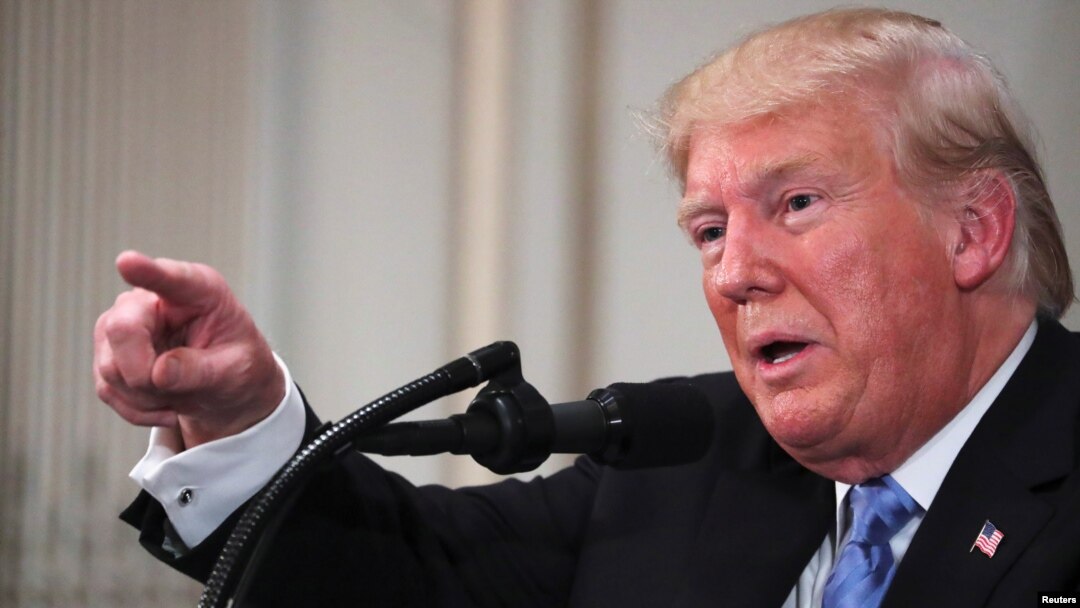 U.S. President Donald Trump holds a news conference on the sidelines of the 73rd session of the United Nations General Assembly in New York, Sept. 26, 2018. 