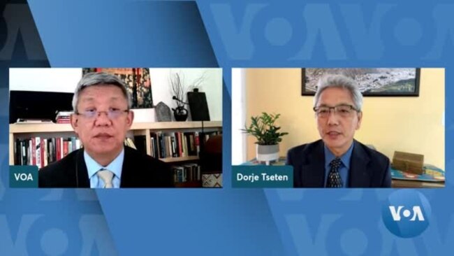 ཨ་རིས་རྒྱ་ནག་ལ་འཛིན་པའི་སྲིད་ཇུས་ཀྱི་གཏམ་བཤད། 